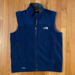 The North Face Apex Navy Blue Vest Jacket Size Medium